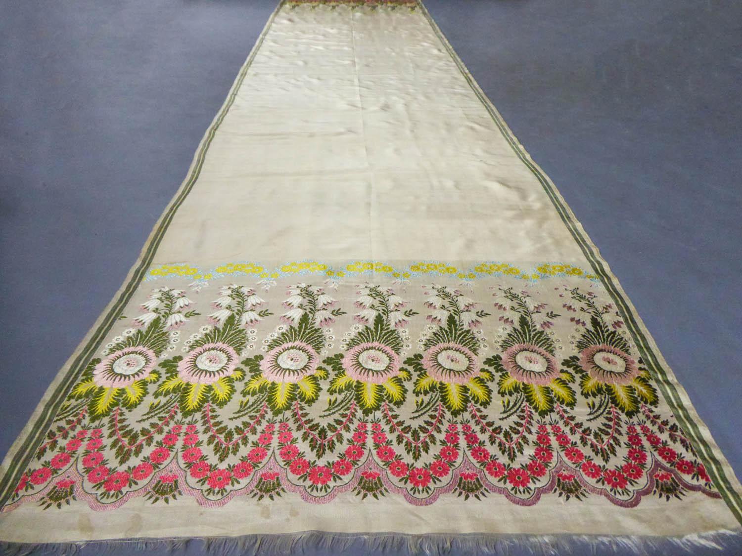 embroidered silk scarf manufacturers