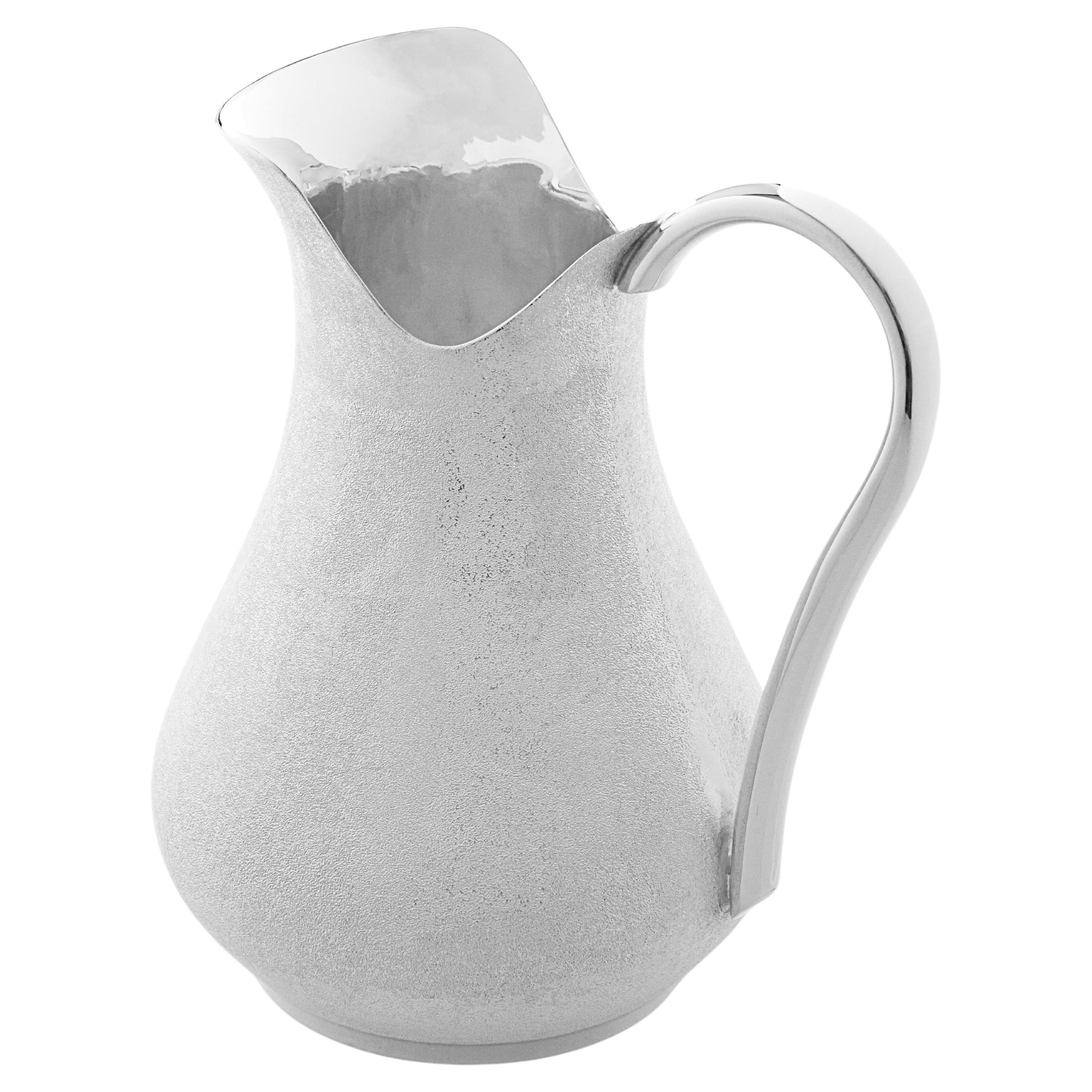 Pitcher, Solid Silver, Stardust