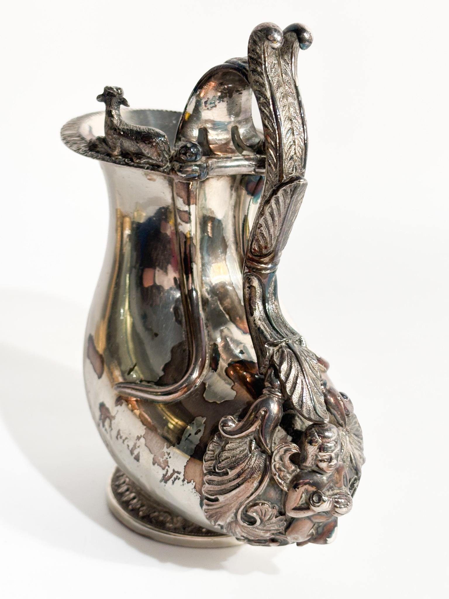 Greco-romano Brocca in Argento Inglese Londinese del 1834 in vendita