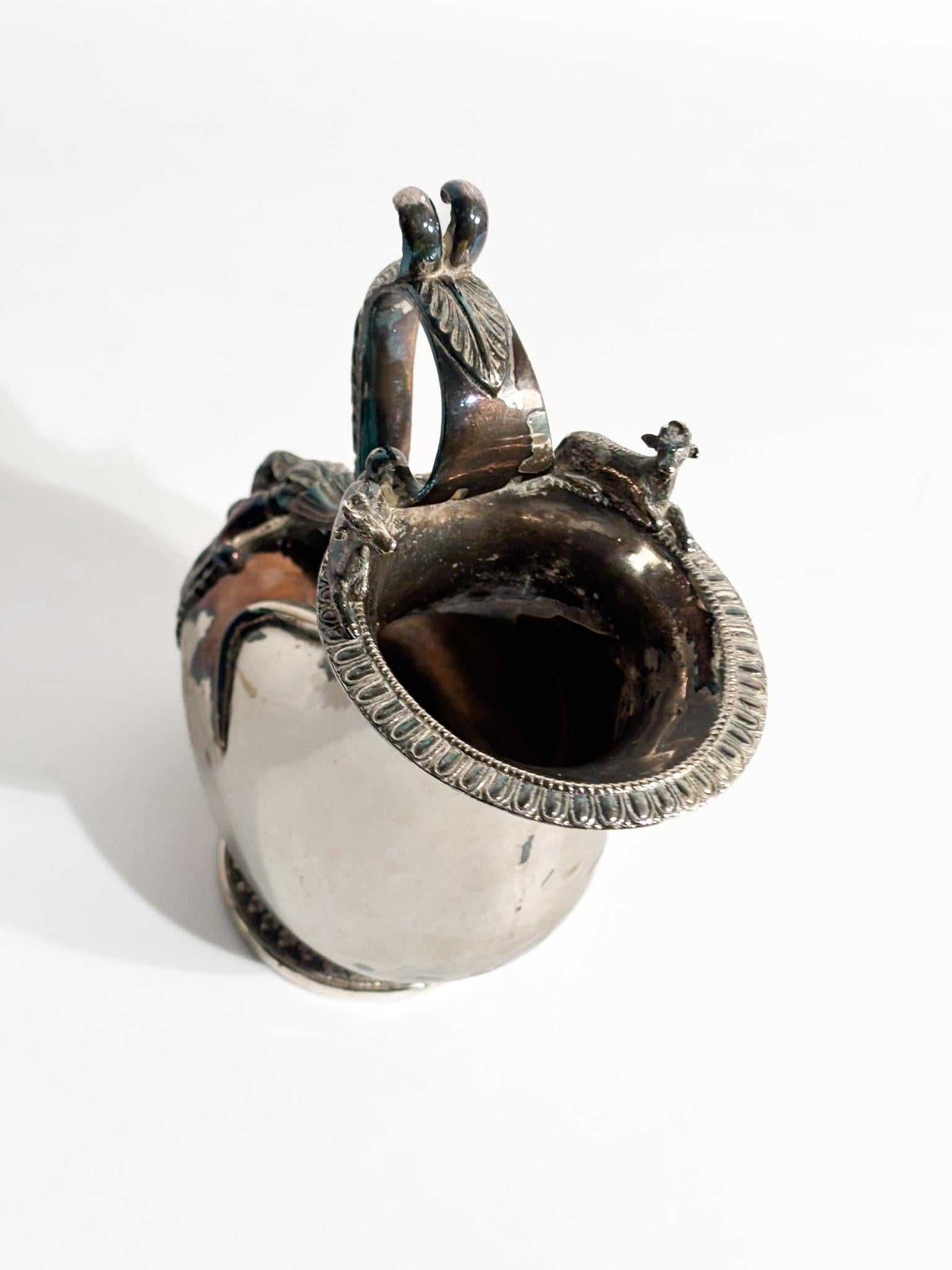 Brocca in Argento Inglese Londinese del 1834 in vendita 4