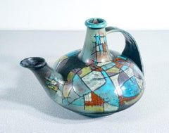 Pichet en céramique émaillée, design Nanni VALENTINI pour Bruno BARATTI. 1960s