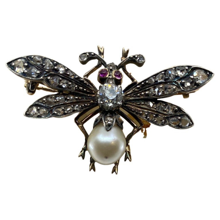 Broche Abeille Ancienne