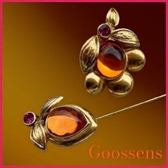 Broche vêtement ou  à chapeau GOOSSENS