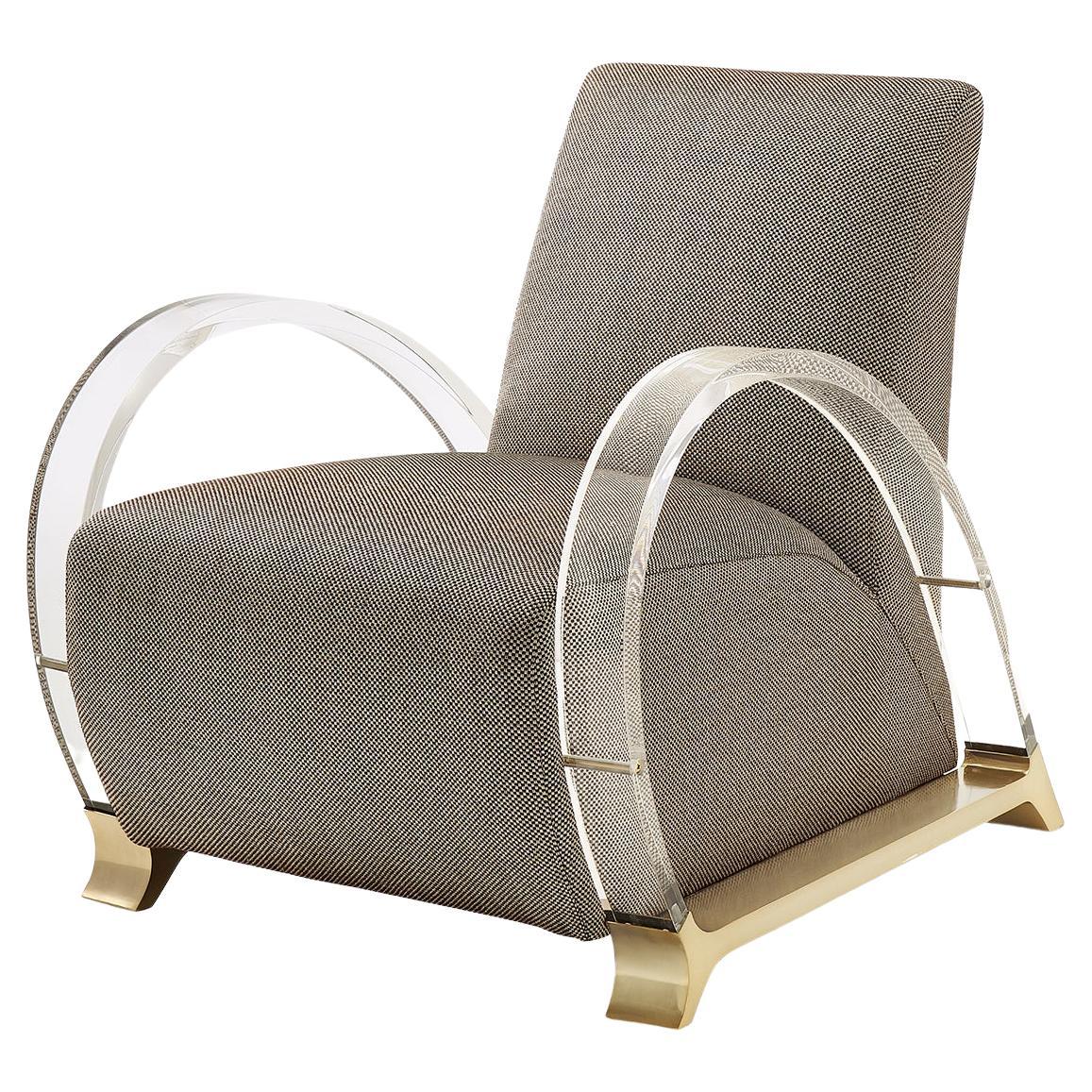 Fauteuil moderne Broches