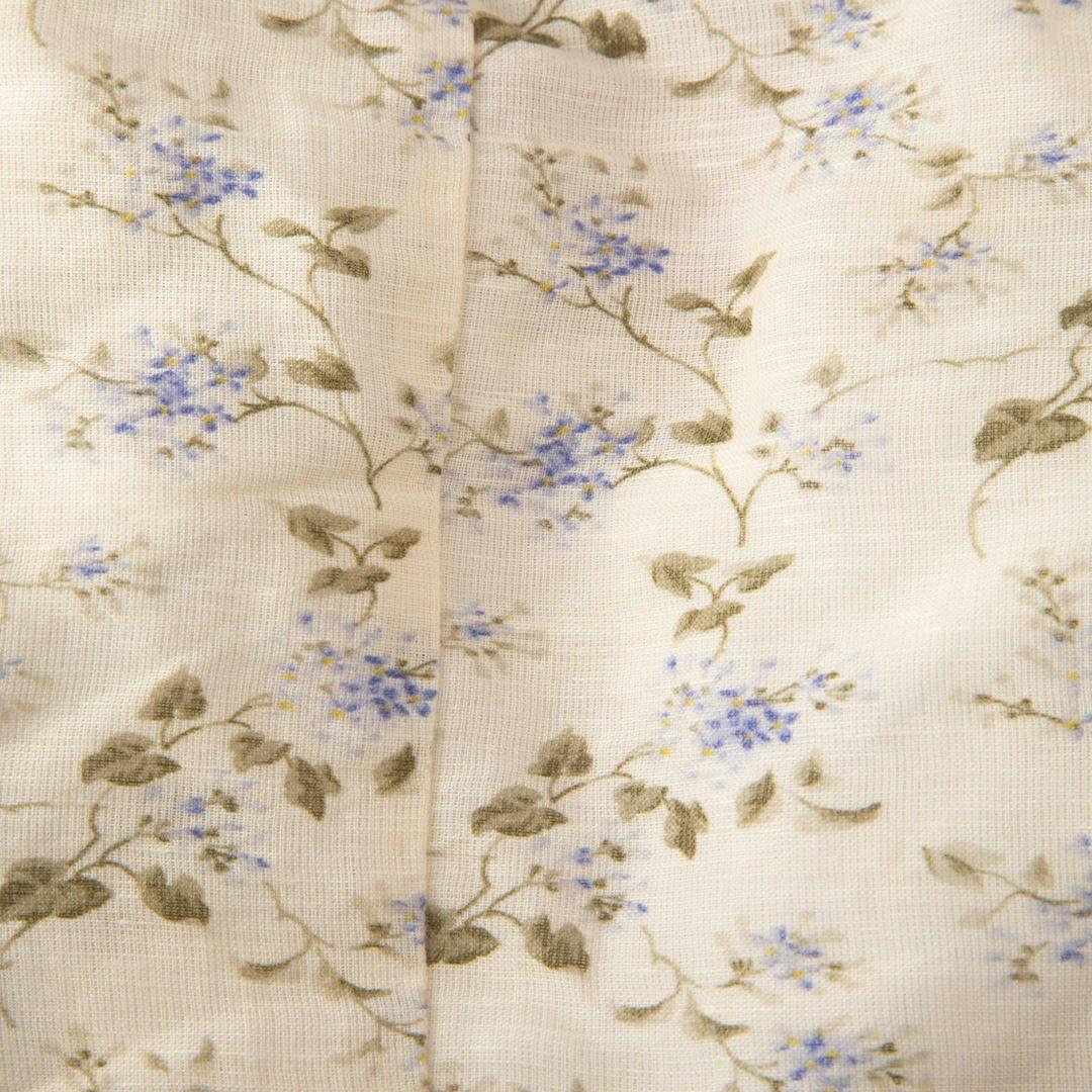 Brock Collection Floral Print Square Neckline Top Size M In Good Condition In London, GB
