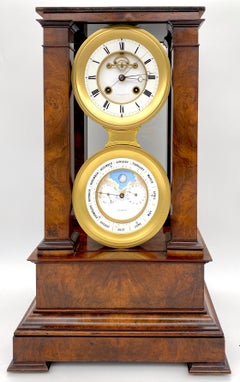 Brocot–Delettrez Paris Astronomical Clock with Perpetual Calendar, C. 1872–1880