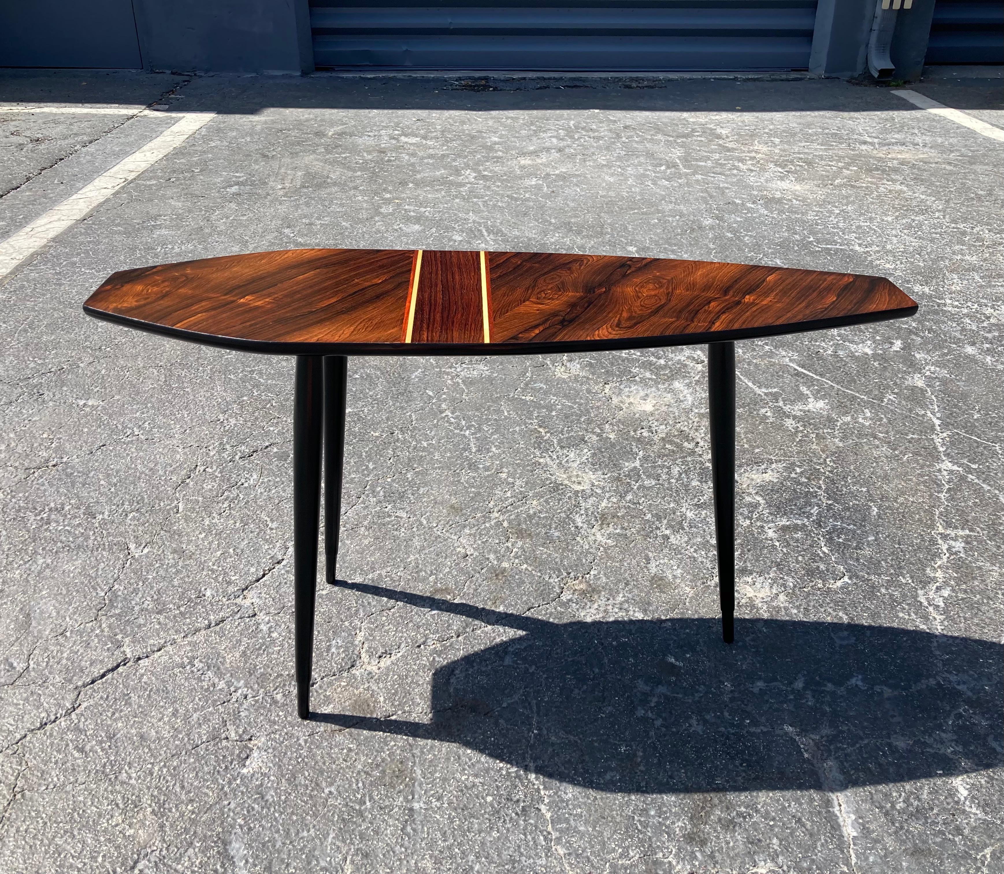 Bröderna Miller Rosewood Side or Coffee Table, Sweden, 1960s In Good Condition For Sale In Miami, FL