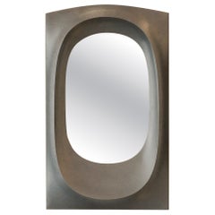 Brodzki 53 Contemporary Aluminium Wall Mirror by Henry Wilson
