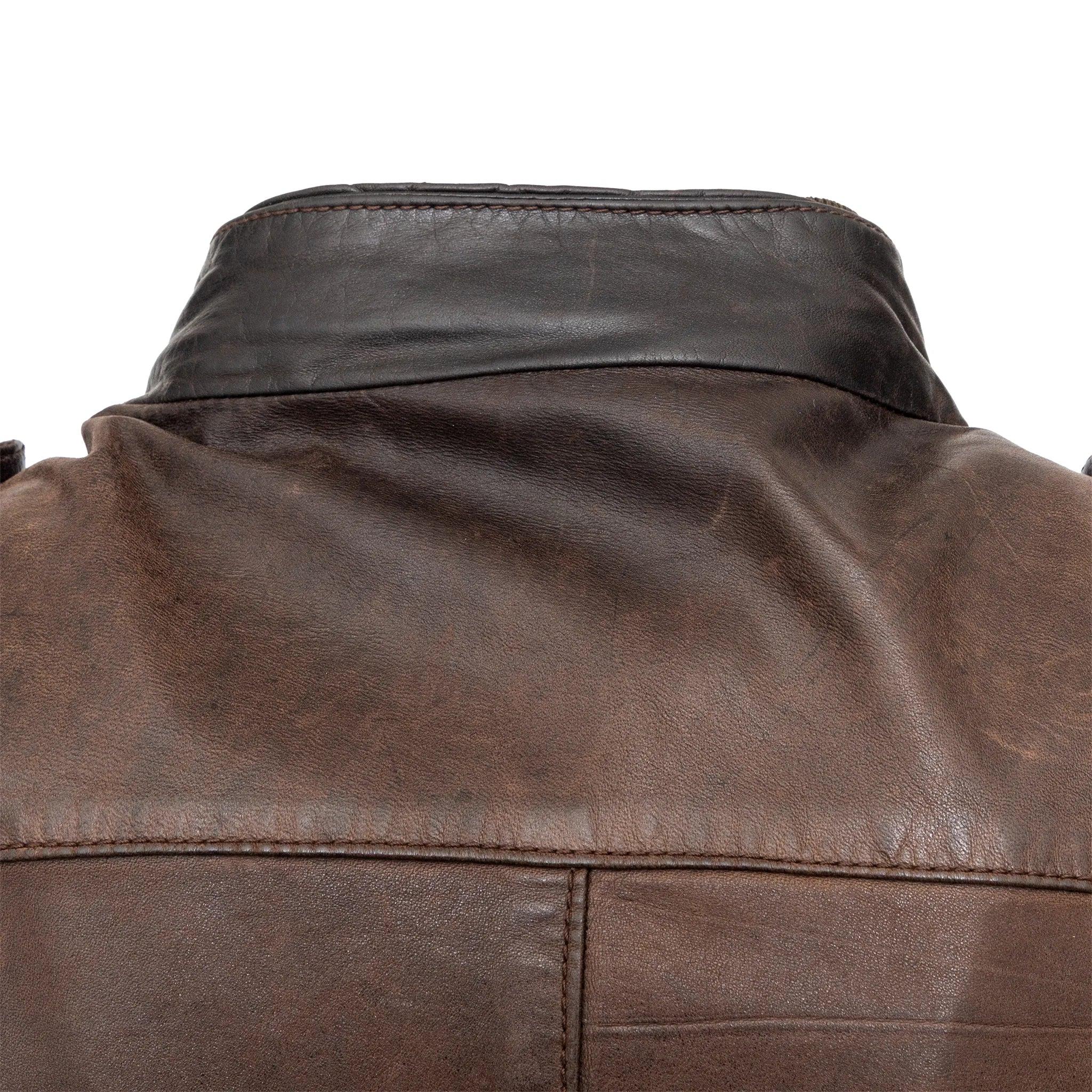 De los hombres Chaqueta de piel Brogden - Años 00 en venta