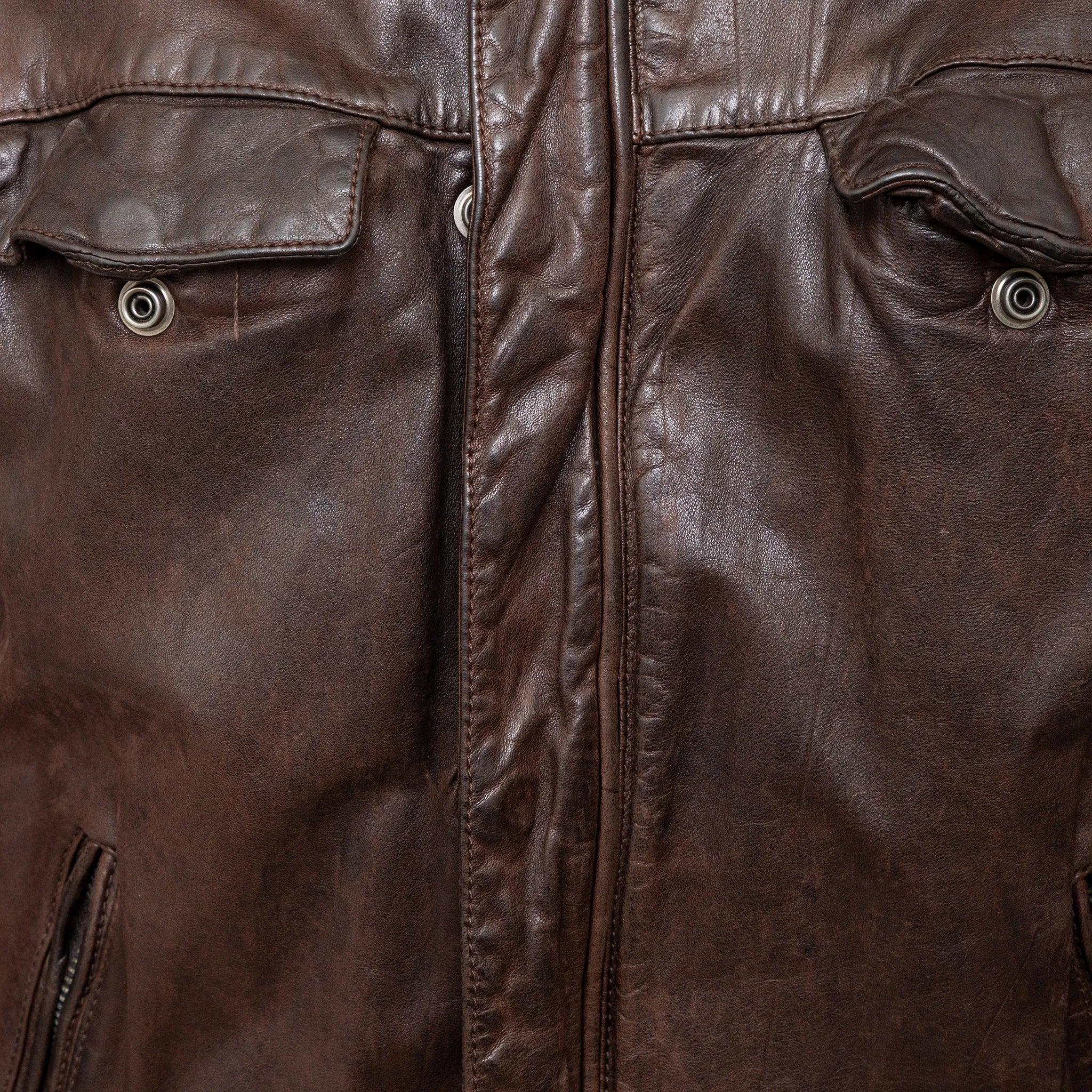 Chaqueta de piel Brogden - Años 00 en venta 1