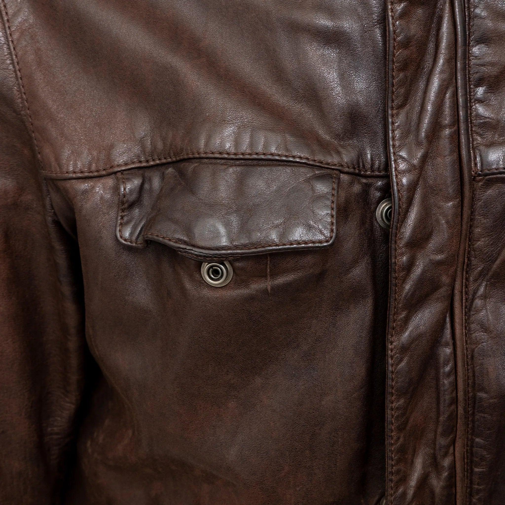 Chaqueta de piel Brogden - Años 00 en venta 2