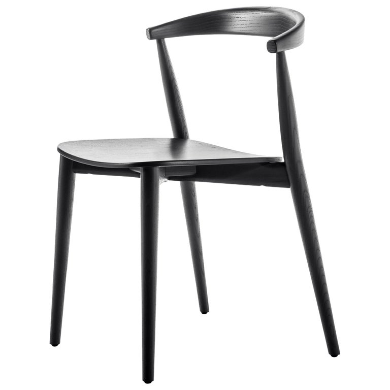Brogliato Traverso Newood Light Chair in Black Stained Ash for ...