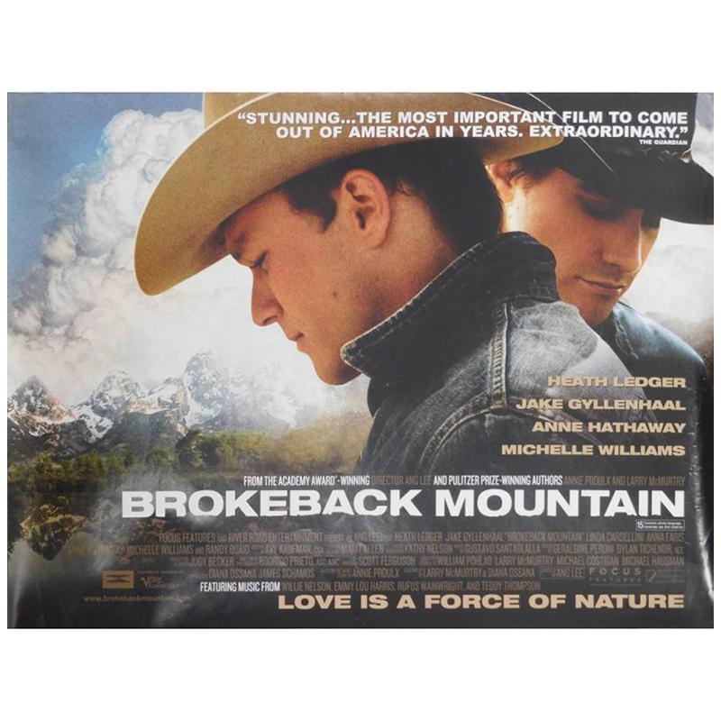 Brokeback Mountain '2005' Poster For Sale