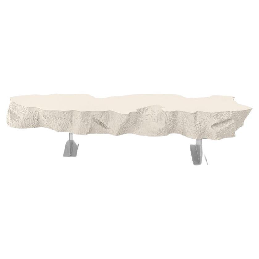 Broken Bench Almost White by Gufram, Snarkitecture