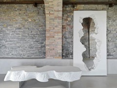 Broken Bench Almost White von Snarkitecture für Gufram