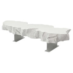 Broken Bench Almost White by Snarkitecture for Gufram Broken Bench Almost White by Snarkitecture for Gufram
