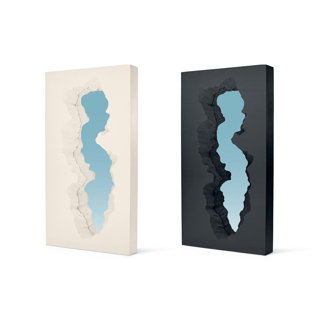Broken Mirror Almost White Limited Edition by Gufram, Snarkitecture For Sale 1
