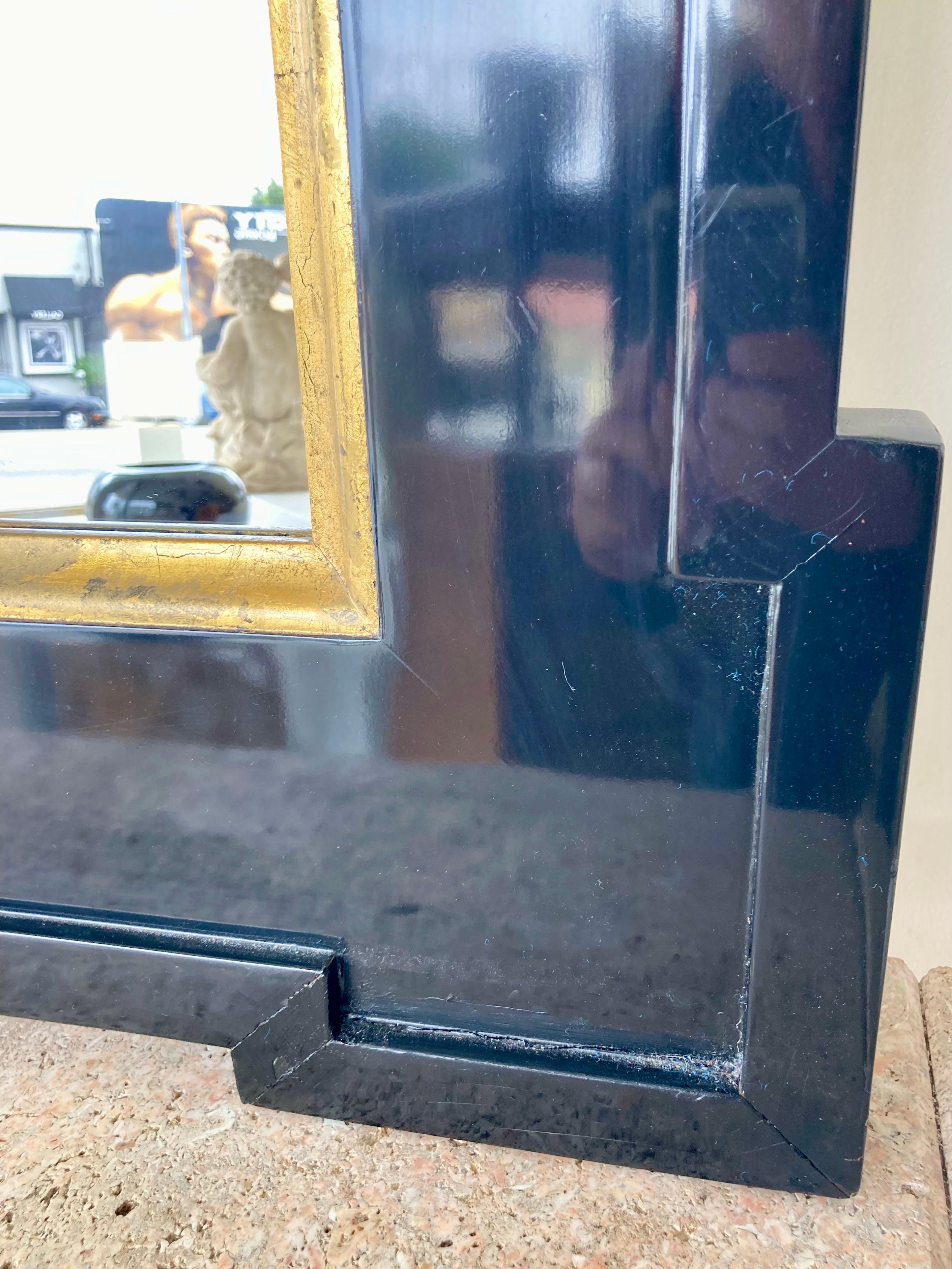 Broken Pediment Mirror by John Hutton for Donghia For Sale 6