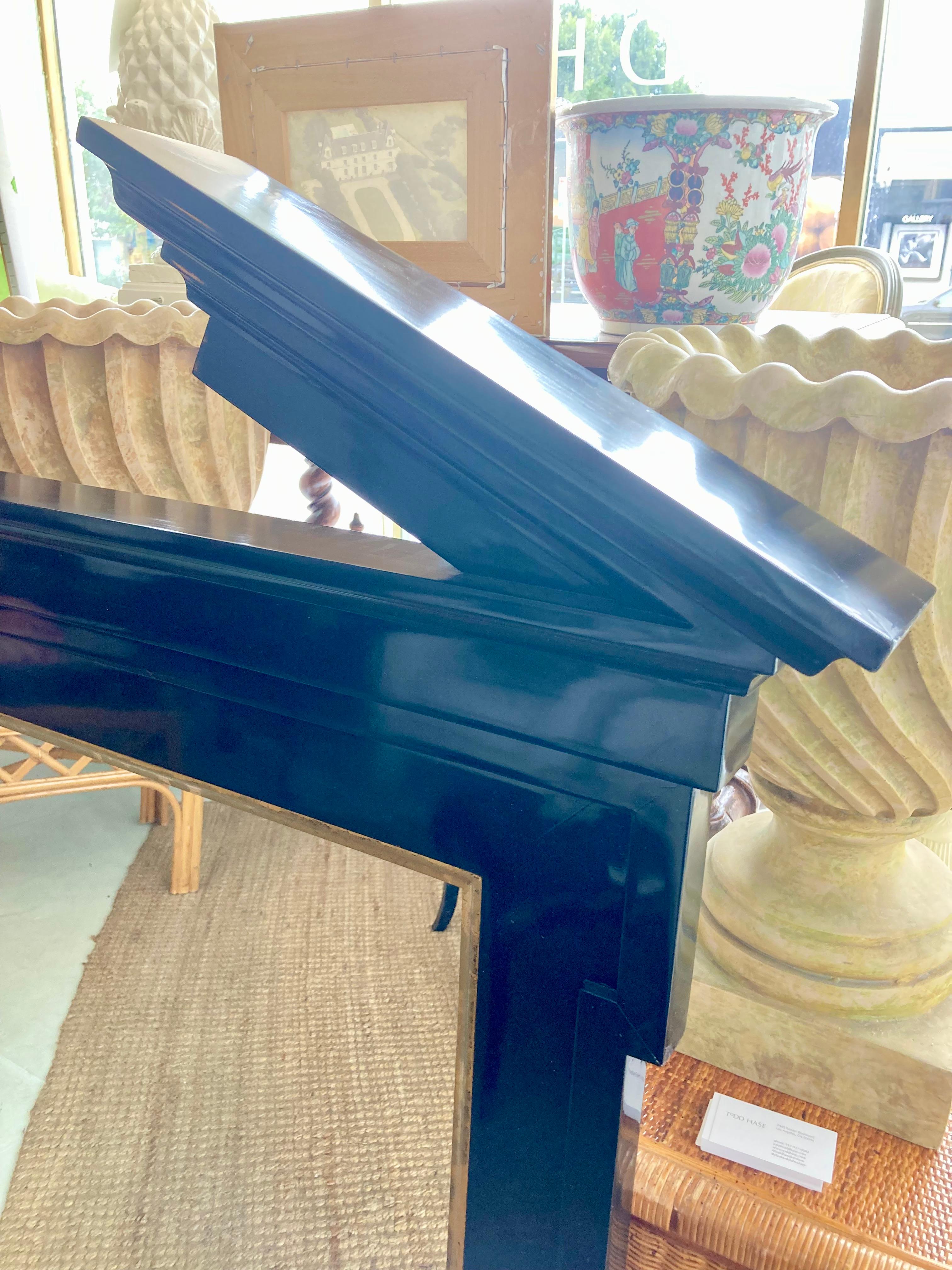 Broken Pediment Mirror by John Hutton for Donghia For Sale 1