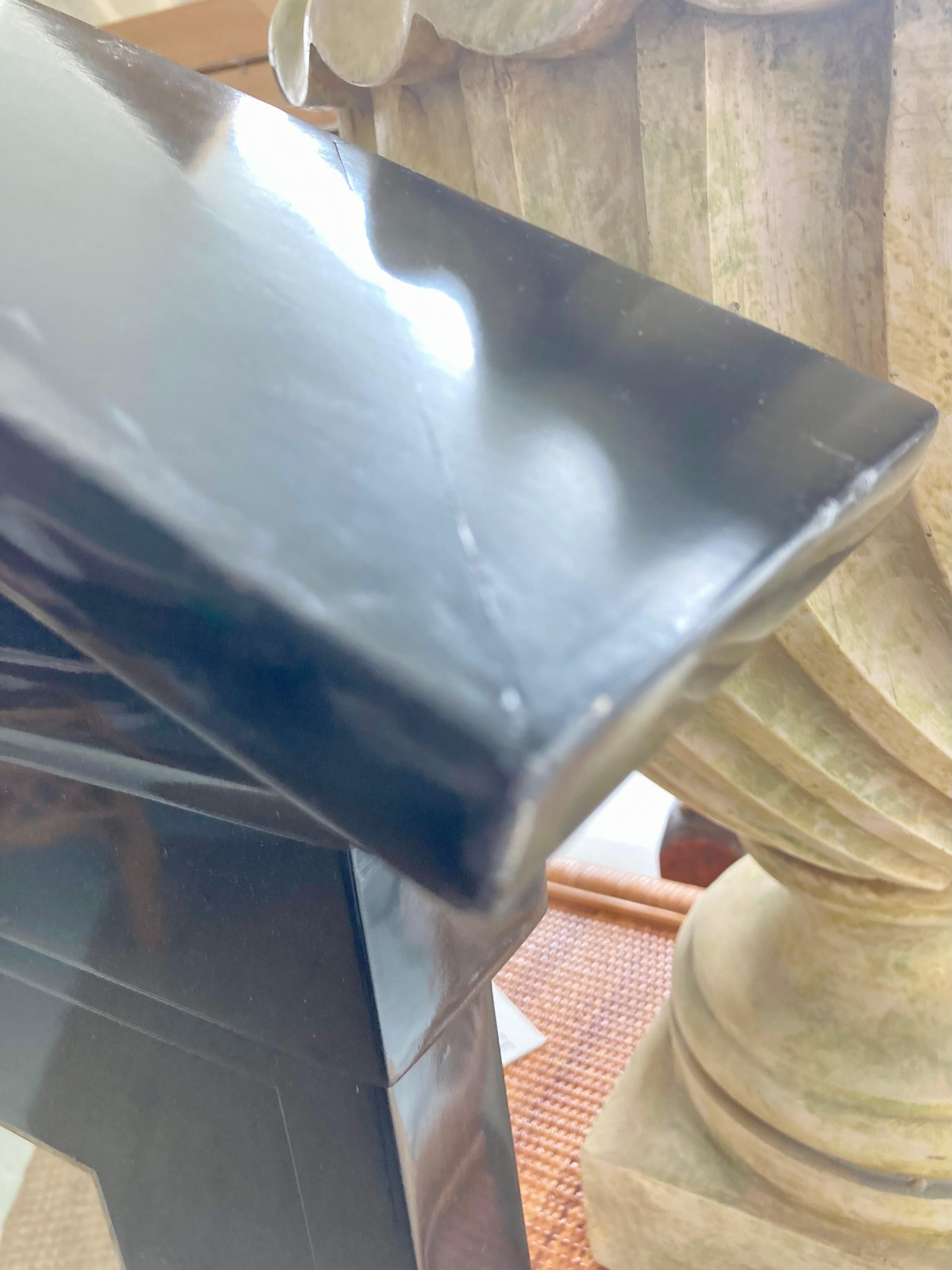 Broken Pediment Mirror by John Hutton for Donghia For Sale 2