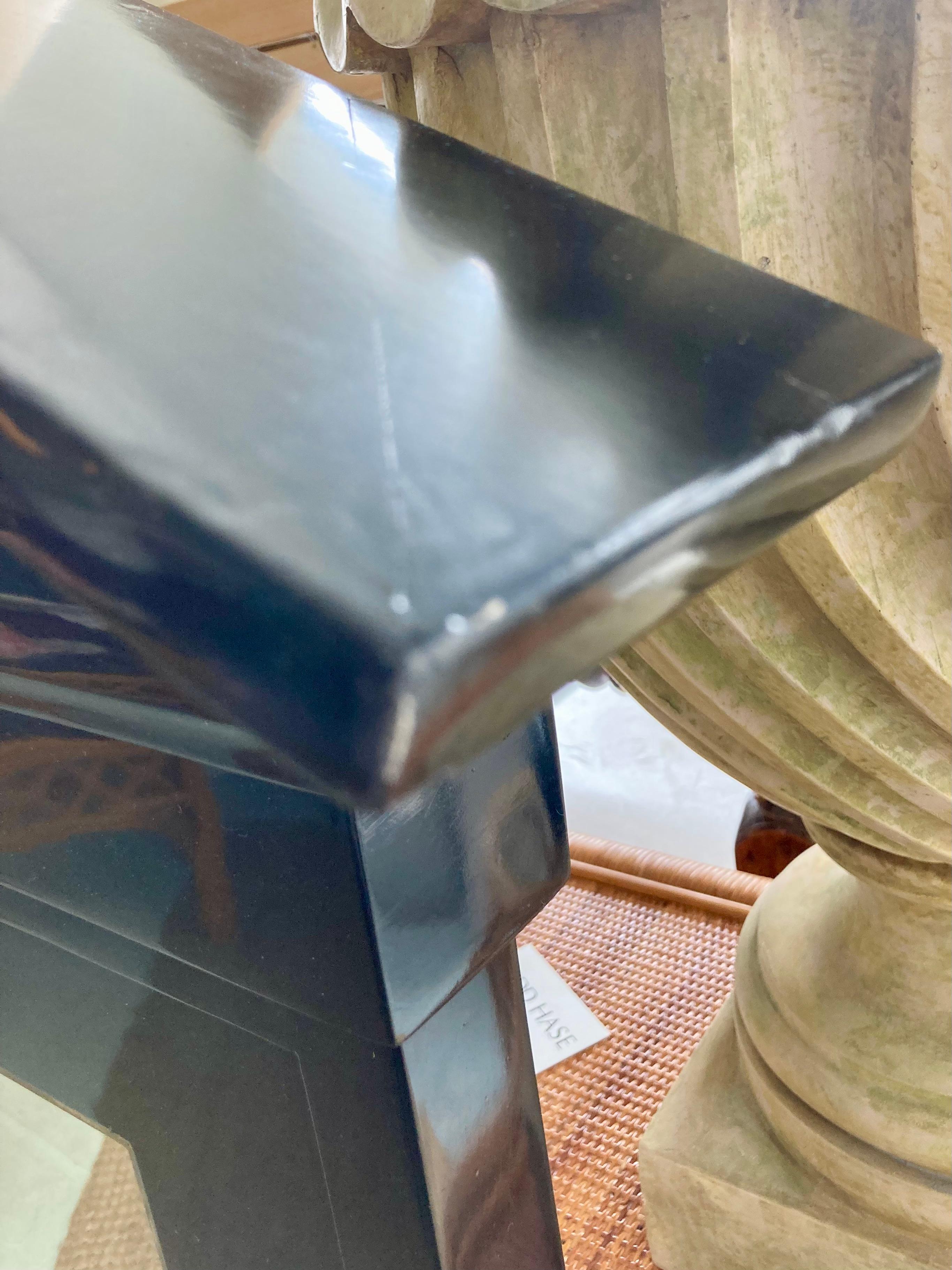 Broken Pediment Mirror by John Hutton for Donghia For Sale 3