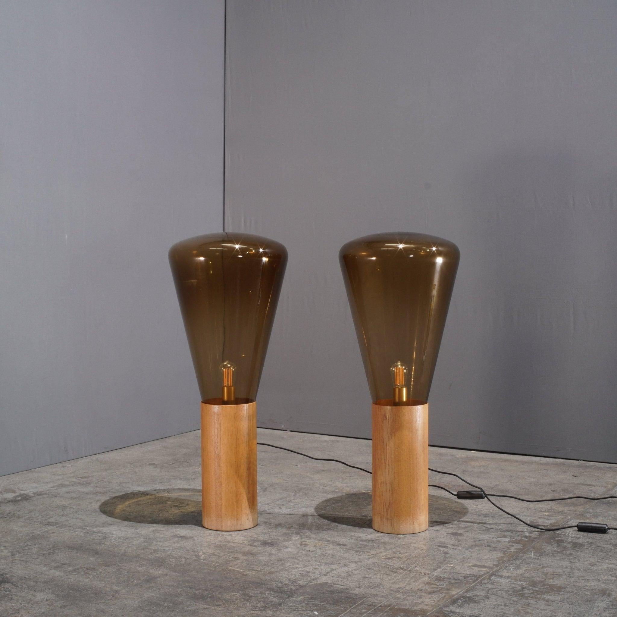 Tchèque Lampadaire Brokis Muffin de Lucie Koldova & Dan Yeff en vente