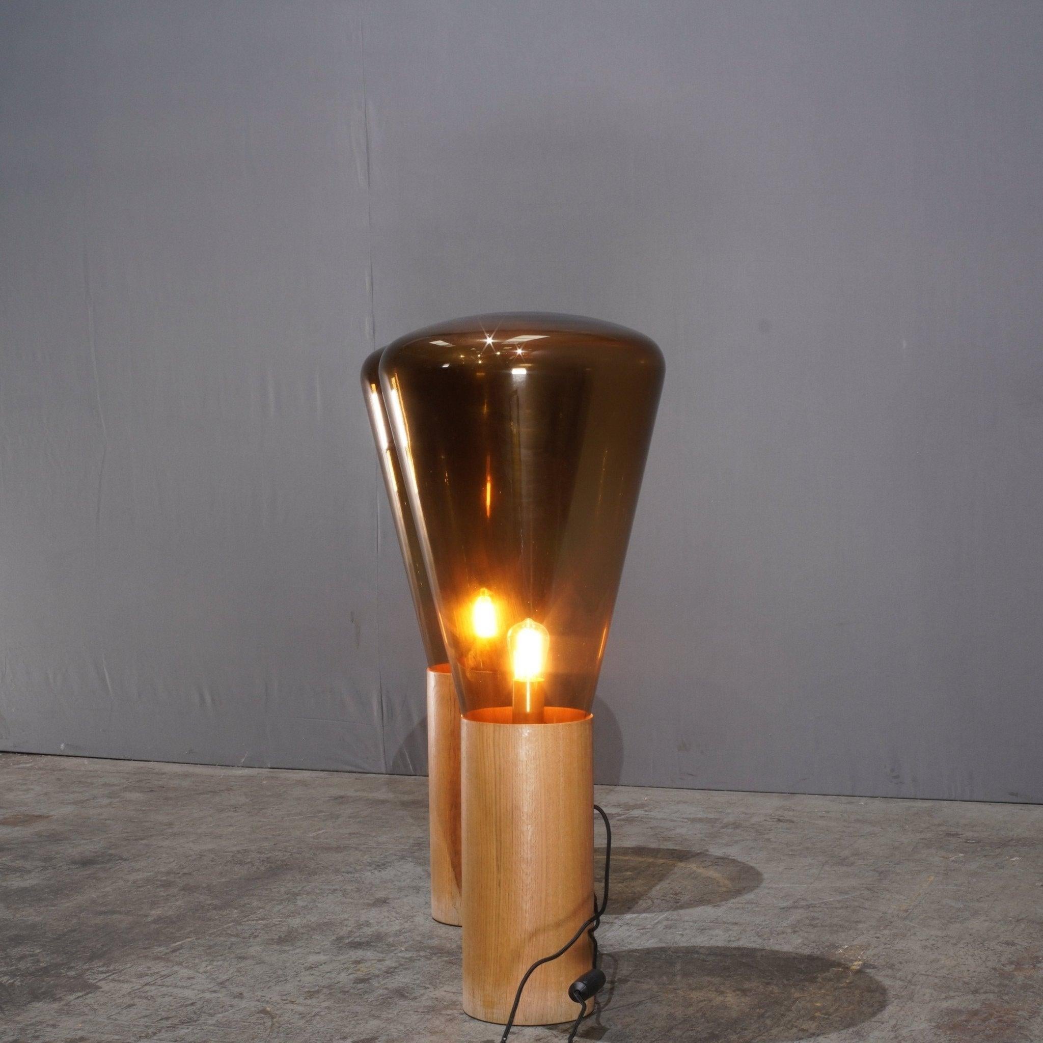 Verre Lampadaire Brokis Muffin de Lucie Koldova & Dan Yeff en vente