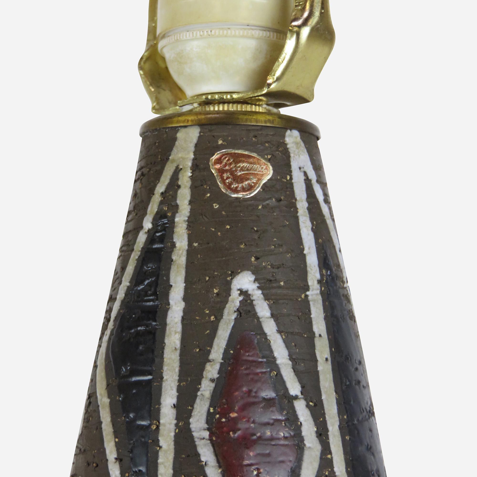 Swedish Bromma Ceramics Table lamp For Sale