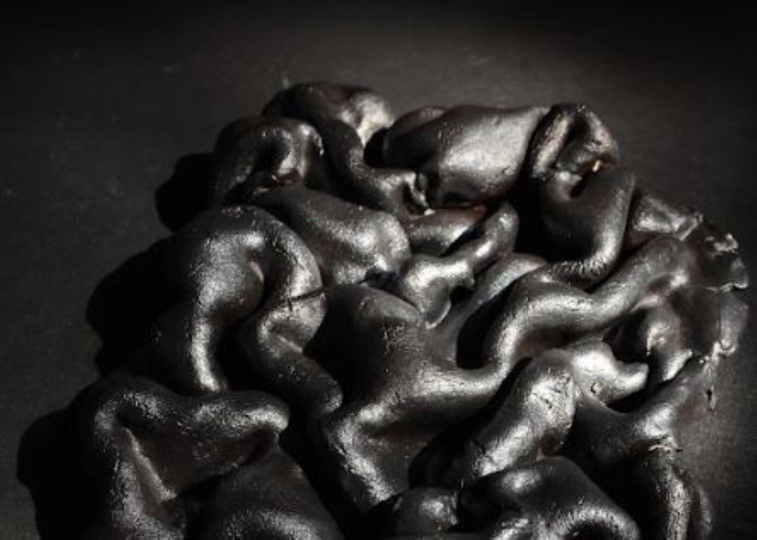 Post-Modern Bronce Skin Sculpture by Vica Ceramica For Sale