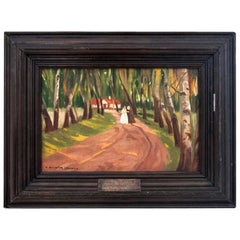Bronisława Rychter-Janowska "The Road to the Manor in the Forest"