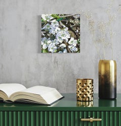 Bourdon sur ronce, peinture, acrylique sur toile