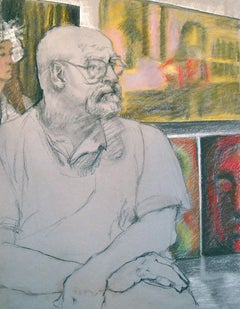 Arquitecto eminente, Pintura, Pasteles sobre papel