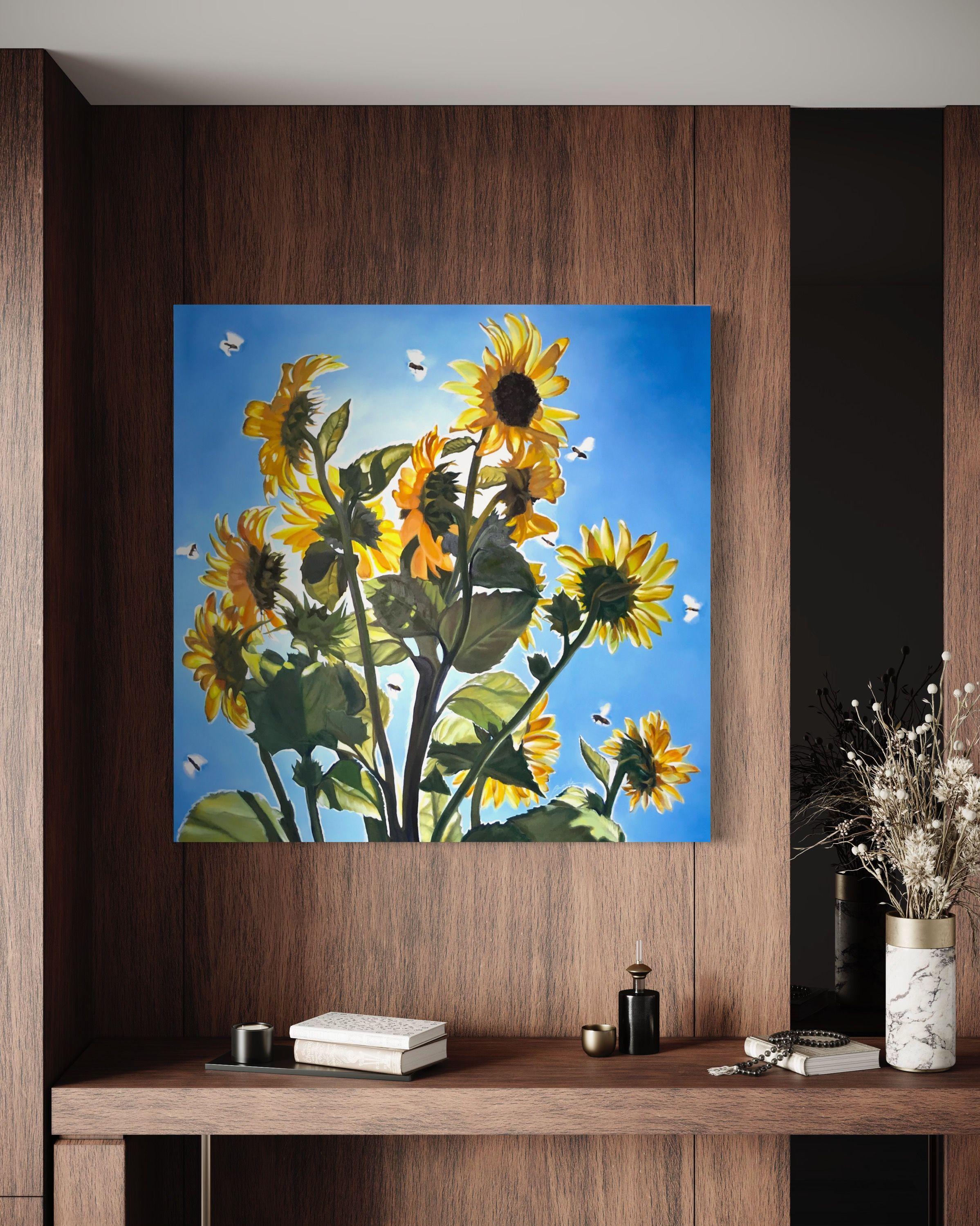 Buona giornata di sole, Pittura, Olio su tela - Painting Realismo di Bronle Crosby