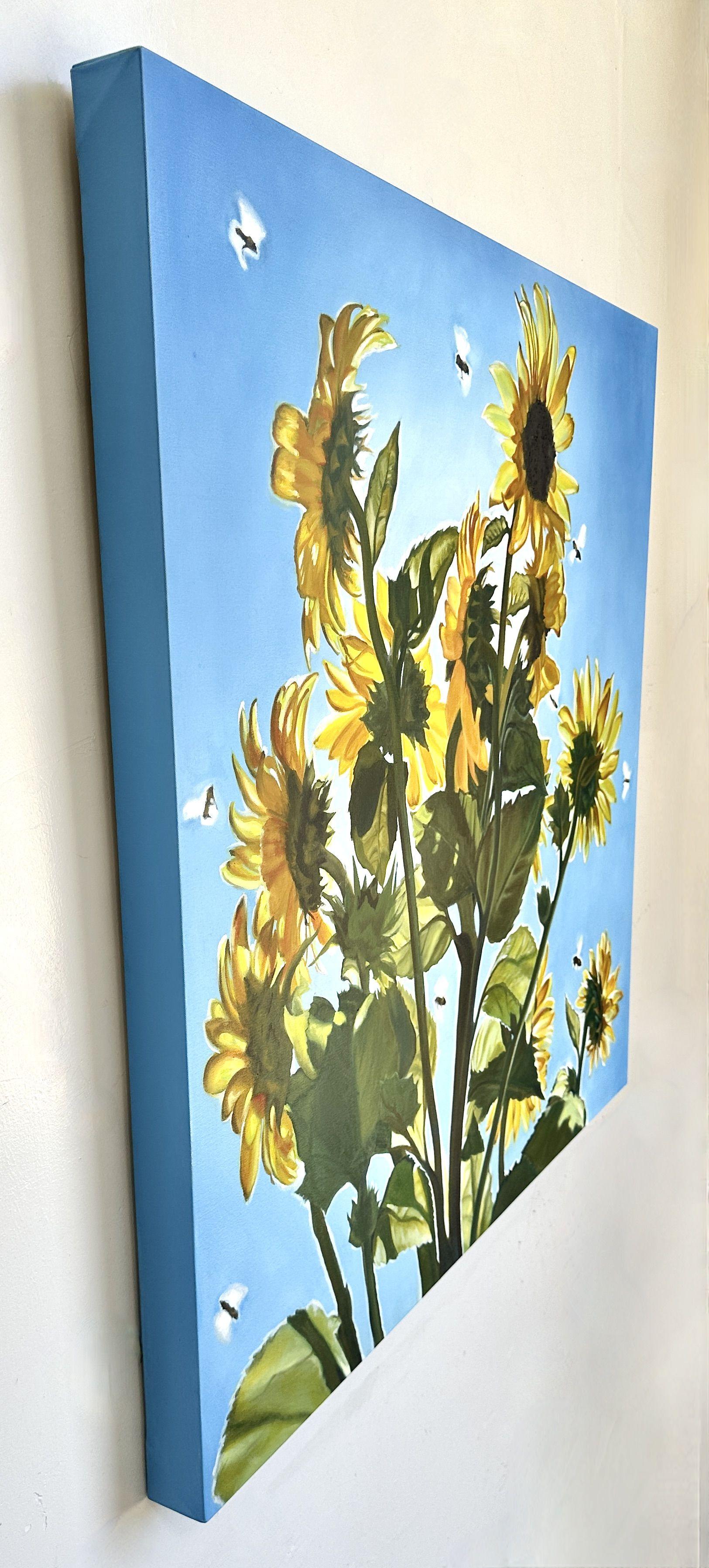 Buona giornata di sole, Pittura, Olio su tela in vendita 1