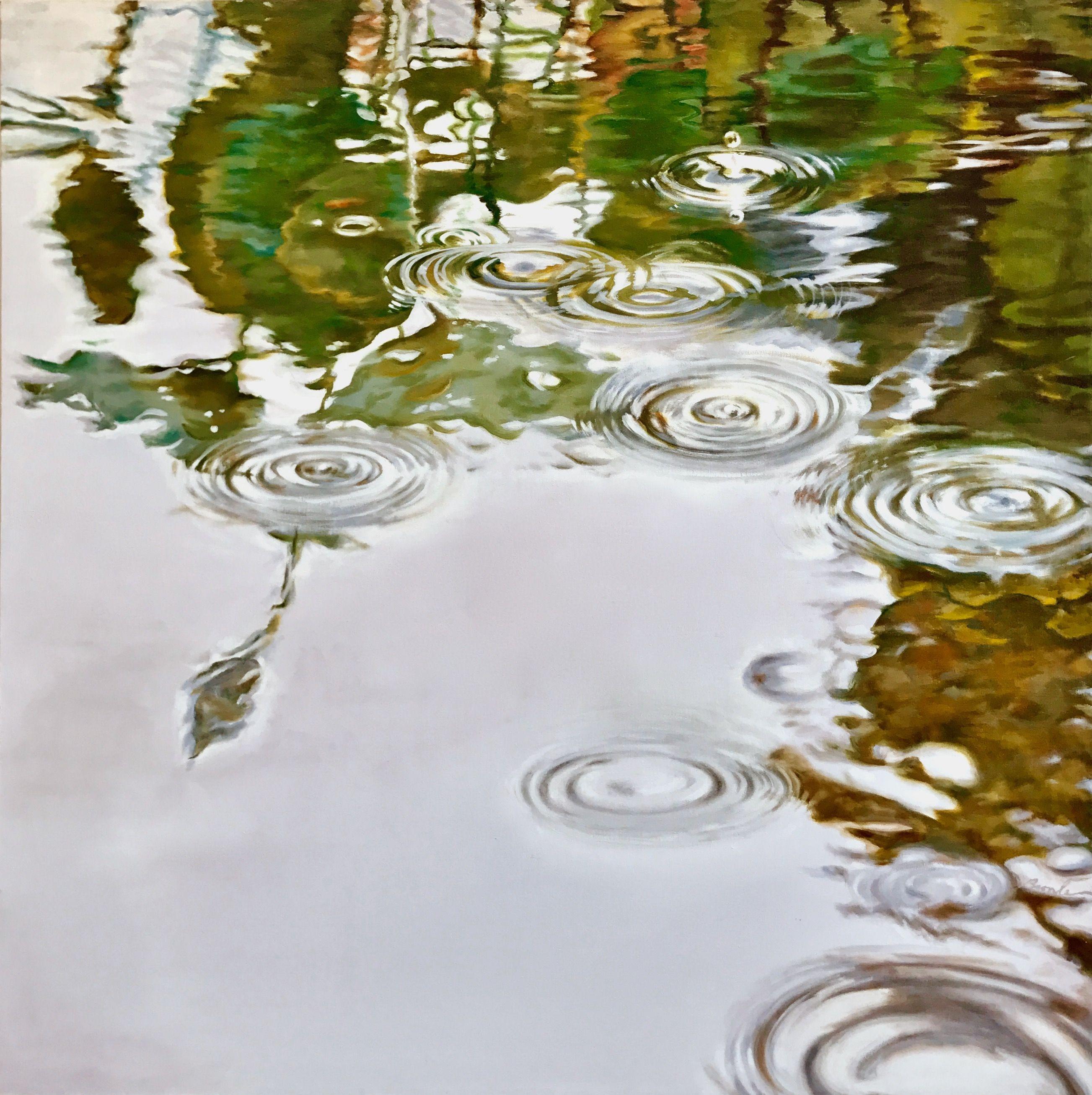 Speranza e Rivelazione, Pittura, Olio su tela - Painting di Bronle Crosby