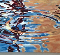 Liquid Gold, Painting, Oil on Canvas