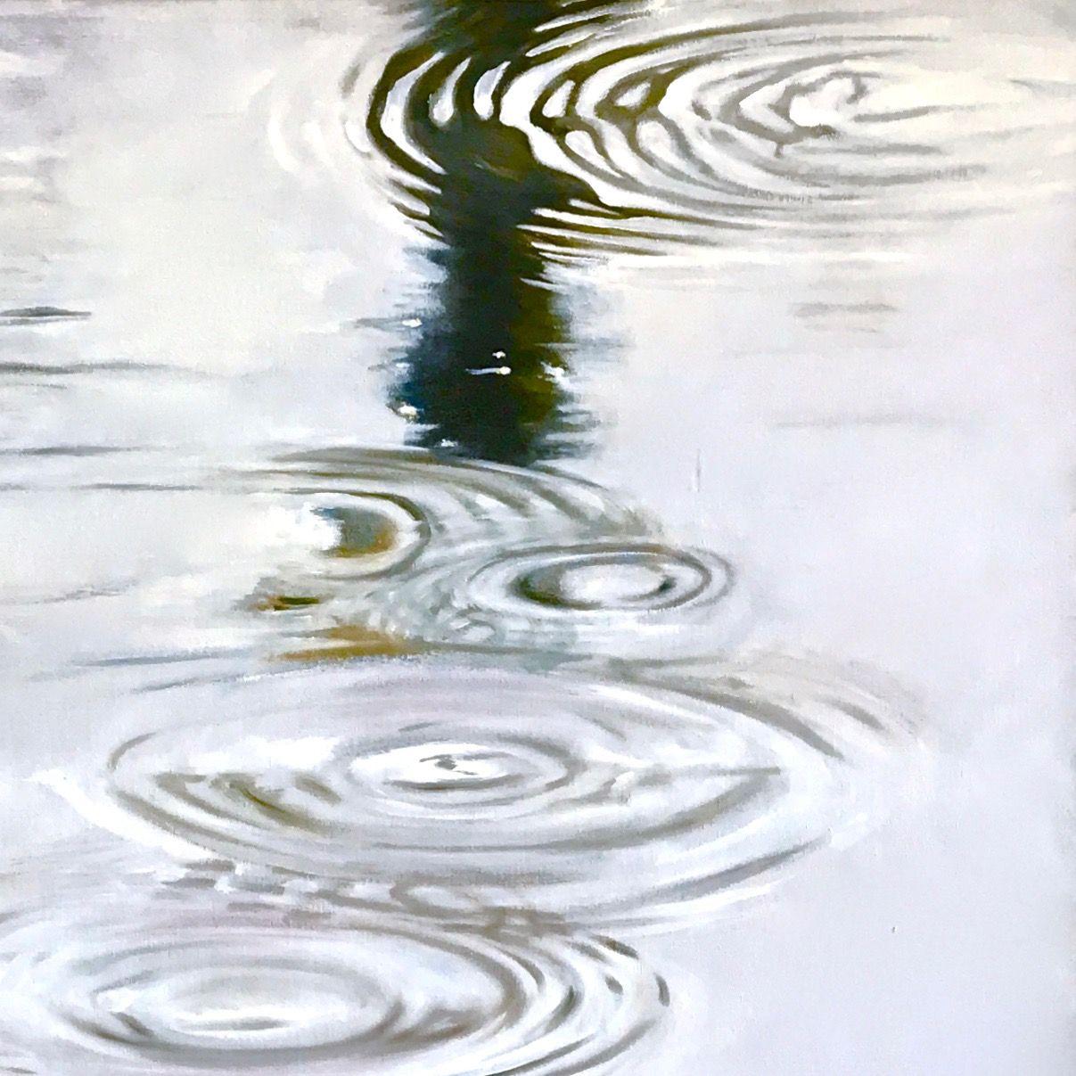 Miraggio, Pittura, Olio su tela - Painting di Bronle Crosby