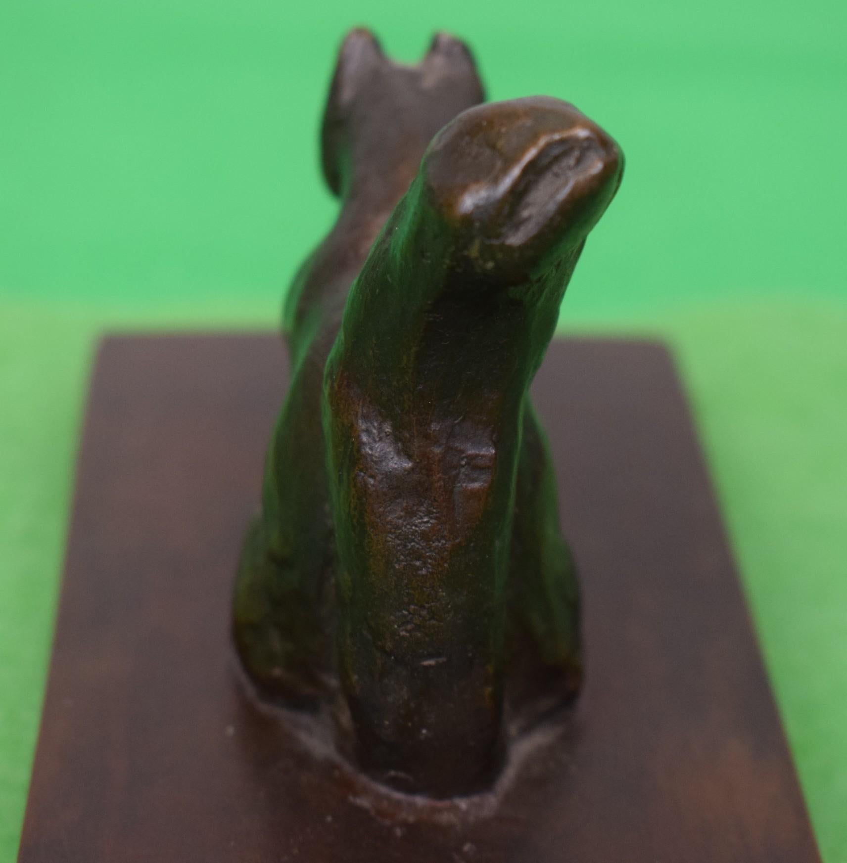 Bronze Squirrel by Bronson Harriman Rumsey (1917-1939) For Sale 6