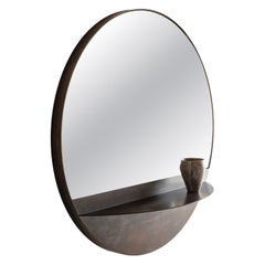 Bronson Mirror with Shelf by Croft House