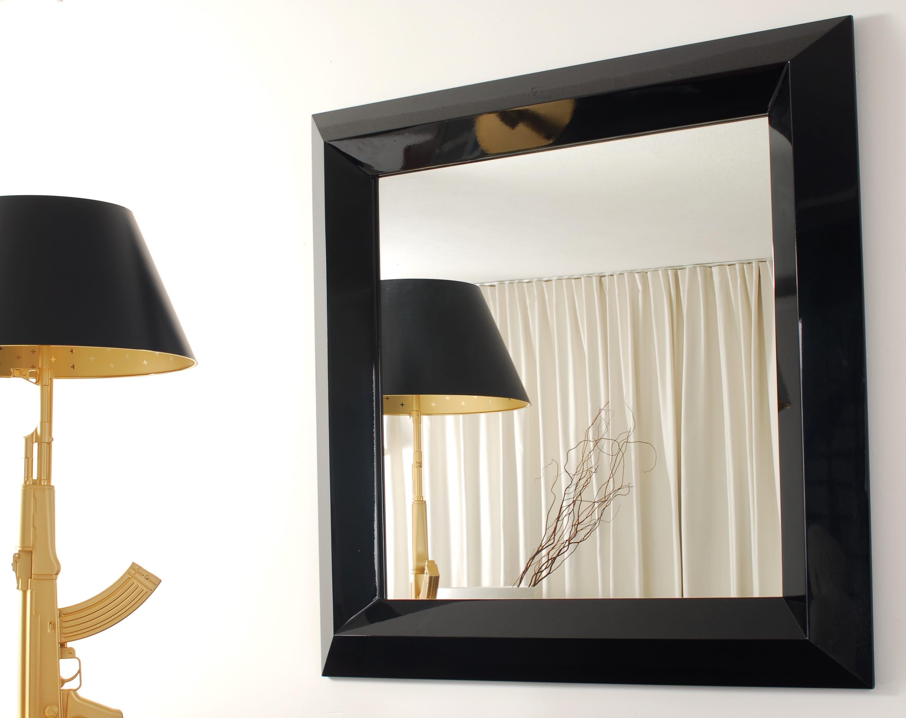 lacquered mirror