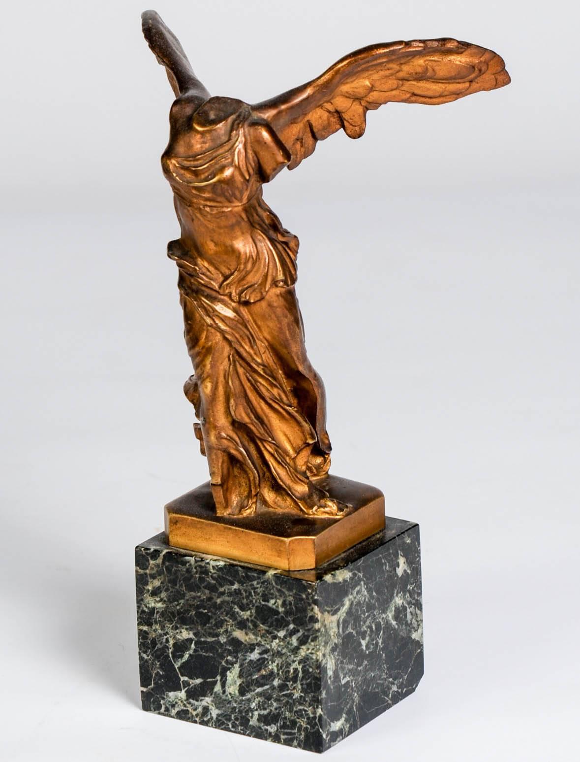 French Bronze 19th Century Victoire of Samothrace