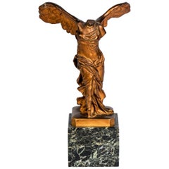 Bronze 19th Century Victoire of Samothrace