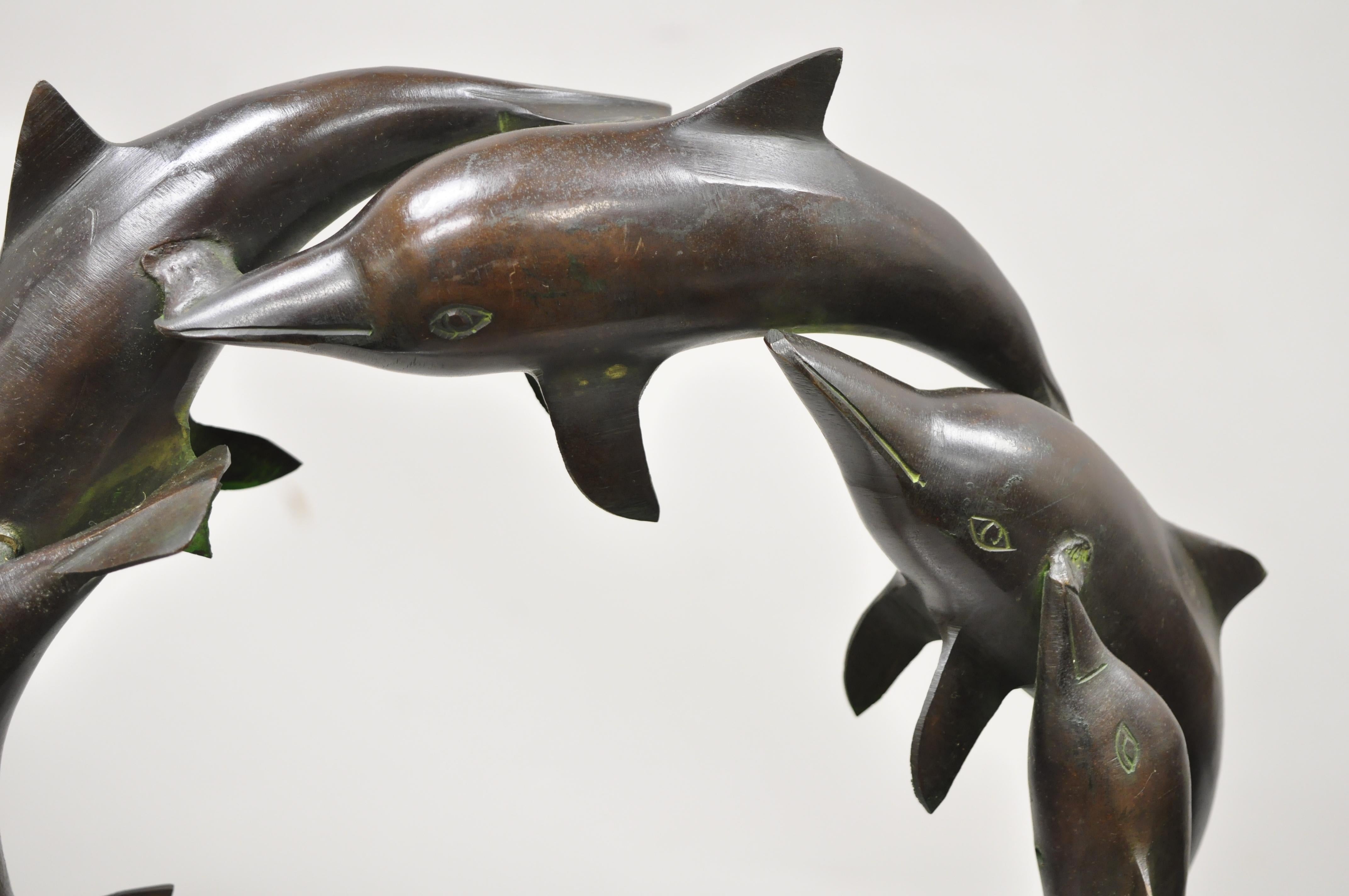 dolphin statue 2000s