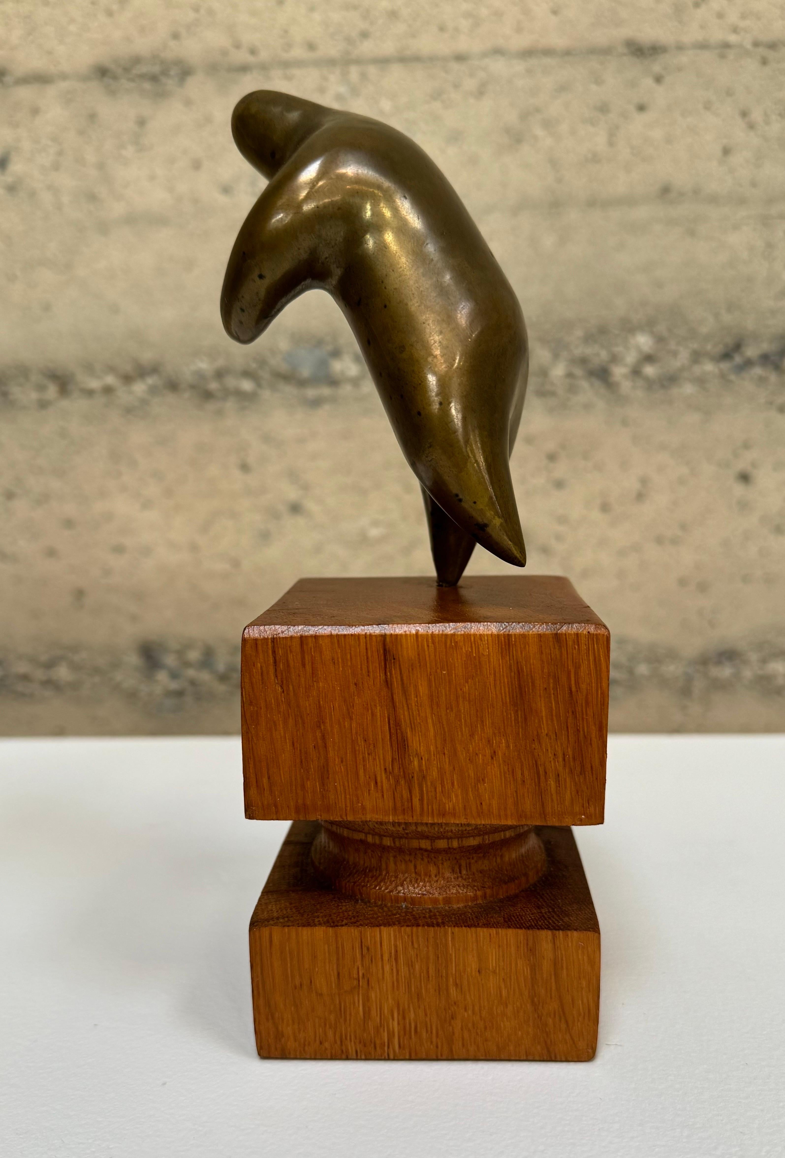 Hand-Crafted Bronze Abstract Figurative Sculpture