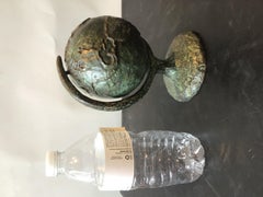 Bronze Abstract Globe