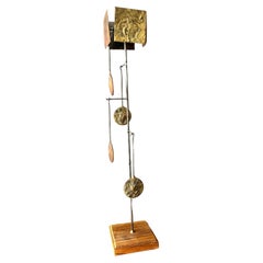 Vintage Bronze Abstract Mid Century Sculpture after Bertoia