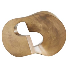 Scultura astratta in bronzo di André Ramseyer Svizzera 1978