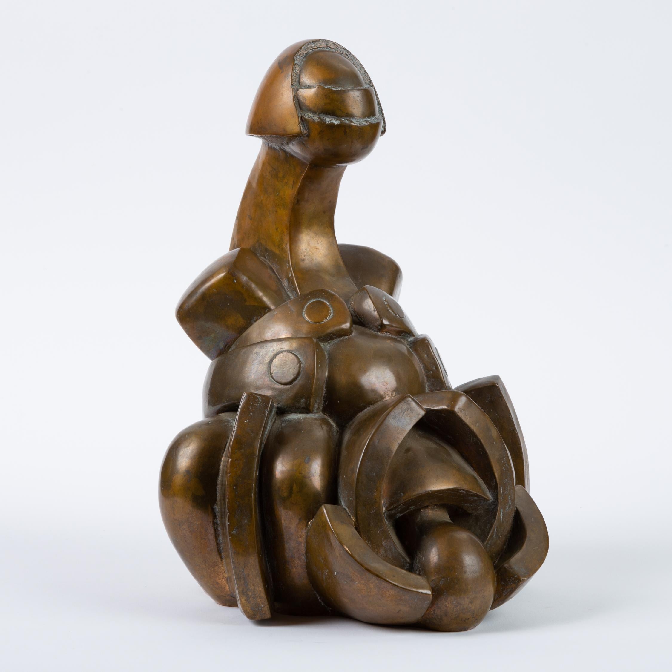 Camilo Otero Bronze Abstract Sculpture 2