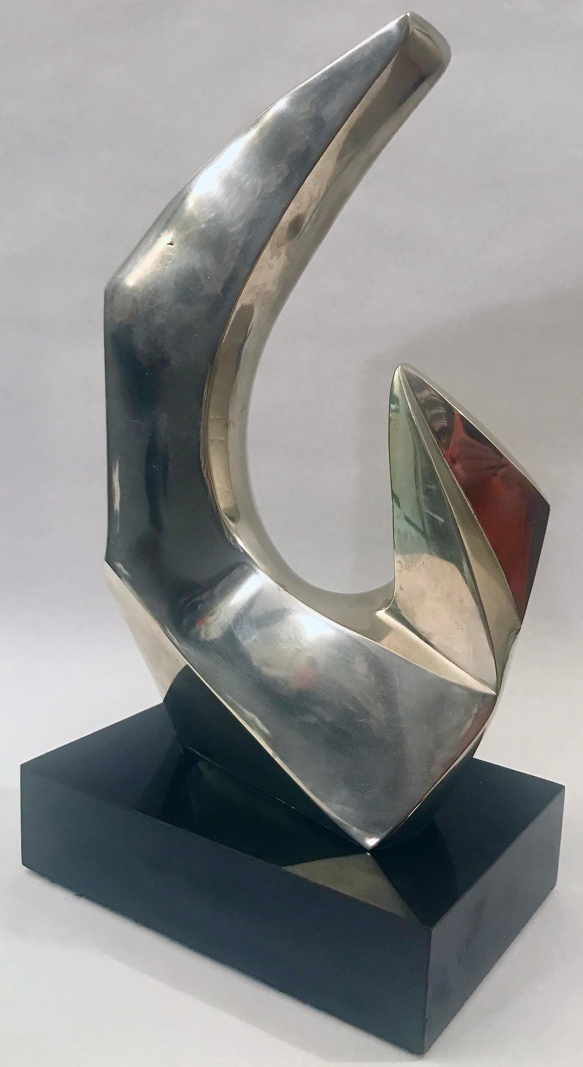 American Bronze Abstract Sculpture by Seymour Meyer For Sale