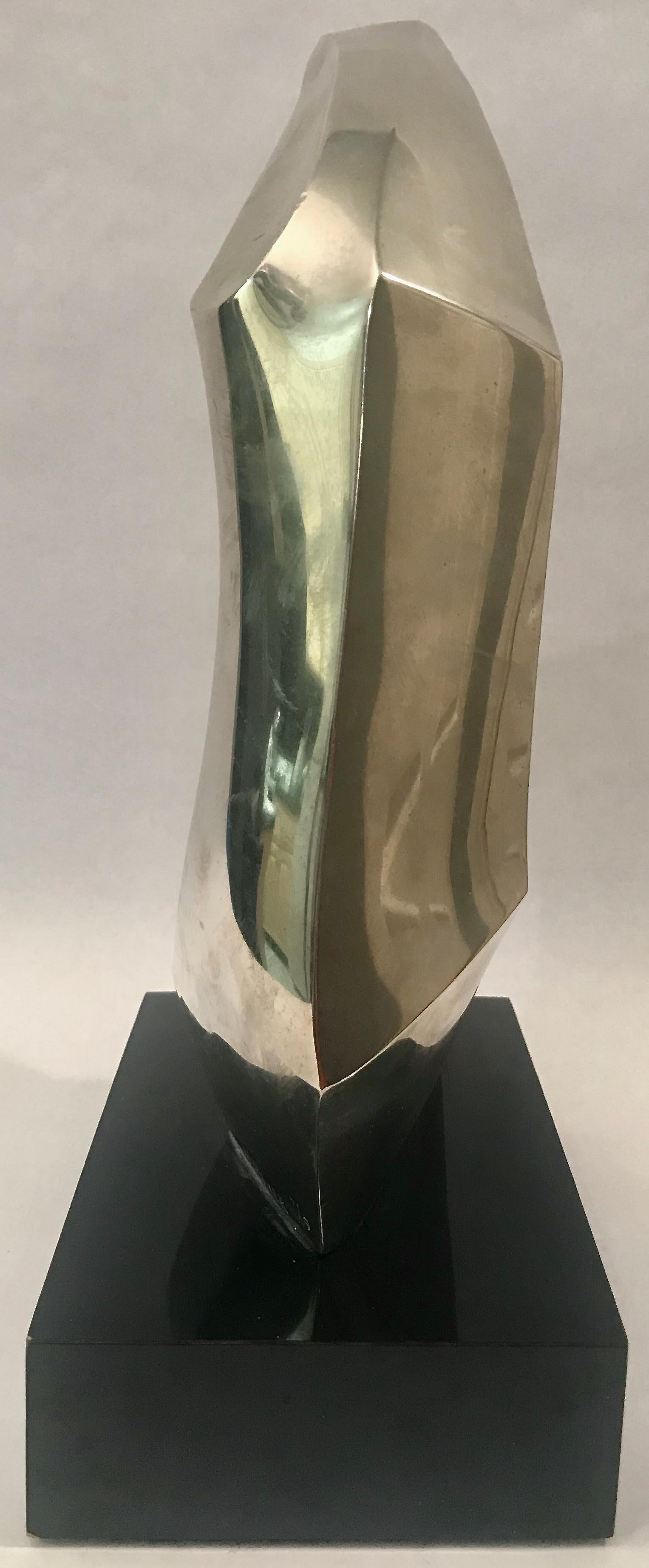 Bronze Abstract Sculpture by Seymour Meyer For Sale 3
